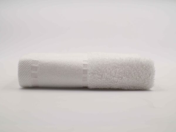 White checkered square scarf - Dobby Collection