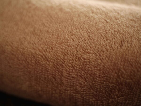 Middle wavy satin seam - 100% cotton Towel