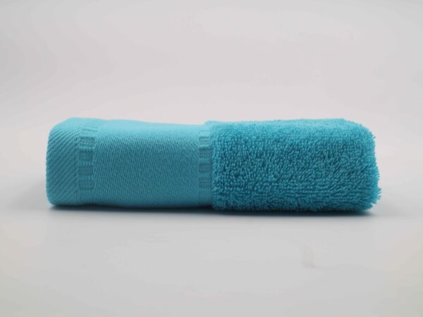 Blue checkered scarf - Dobby Collection