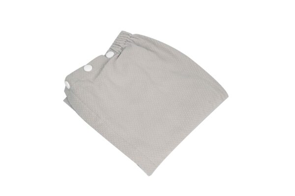 Grey Waffle Bath Skirt (CNFIBO) – Lightweight & Absorbent!